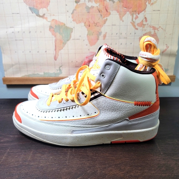 BRAND NEW Jordan 2 Retro SP Maison Chateau Rouge Men's Size 11.0 - Picture 4 of 10